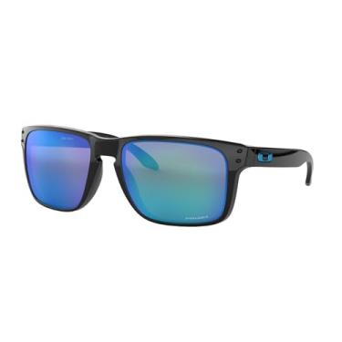 Imagem de Óculos de Sol Oakley Holbrook Xl 0OO9417 941703 Tam 59 / Preto - Lentes Prizm Sapphire