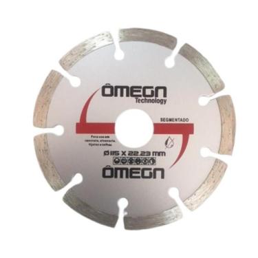 Imagem de Disco Diamantado Segmentado 115 X 22,23mm Esmerilhadeira - OMEGA, Segm