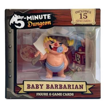Imagem de Wiggles 3D 5-Minute Dungeon: Baby Barbarian Figurine and New Content Card Pack