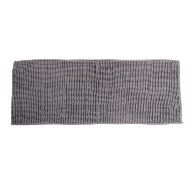 Imagem de Passadeira Chenille Cinza Escuro 110x40cm - Uzoo Passadeira Chenille 110x40cm Cinza Escuro