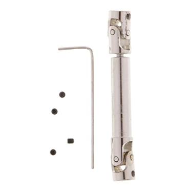 Imagem de Eixo de transmissão universal de metal para rastreador 1:10, 50-65 mm, aço inoxidável