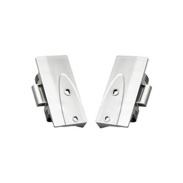 Imagem de DA67-02057A DA67-02056A Tampa de montagem da maçaneta da porta do freezer do refrigerador, tampa de extremidade do lado esquerdo e direito compatível com Samsung RF263ERS/XAA, RF266AERS/XAA