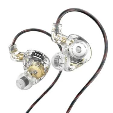 Imagem de Fone De Ouvido Trn Mt1 Branco Dinamico In-ear Monitor Sem Mic