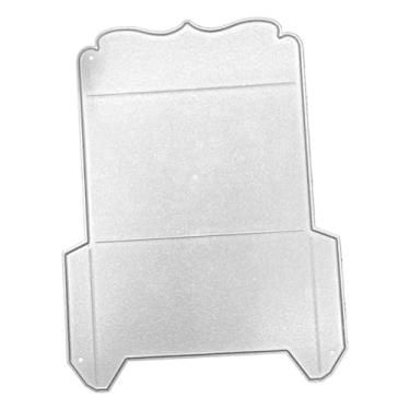 Imagem de Vaveren Molde de aço Carbono para Confecção de Envelopes com Bordas Lisas, 15,2 X 11,5 Cm.