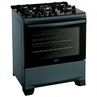 Imagem de Fogao Dako Supreme 5 Bocas Automatico Mesa de Vidro Forno 100L Bivolt