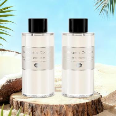 Imagem de Amor Lyris 2 pacotes de refil de óleo essencial para ambientador de carro inteligente, refil de difusor de carro de 100 ml, refil de perfume de aromaterapia (uso de 4 a 8 meses), extratos de plantas