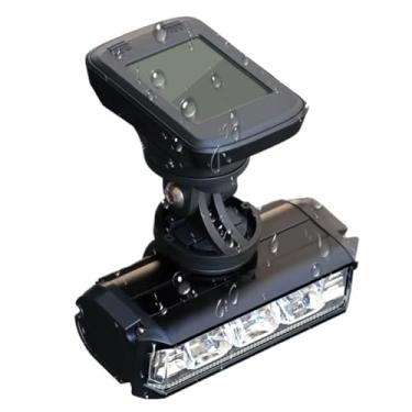 Imagem de Luz frontal para bicicleta – Luz de segurança para bicicleta à prova d'água – Lanterna de cabeça recarregável brilhante de 1000 lúmens com 4 modos de iluminação para andar à noite na estrada ciclismo