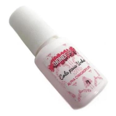 Imagem de Cola Para Unha Tips Gel Acrigel Fibra Porcelana Honey Girl