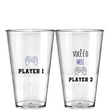 Imagem de Kit 2 Copos Big Drink Personalizados Dia Dos Namorados - Krystalon