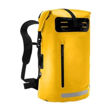 Imagem de kowaku Mochila impermeável, bolsa esportiva para viagens, bolsa para itens essenciais de camping, mochila para atividades ao ar livre, caminhadas, ciclismo e