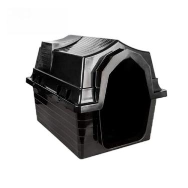Imagem de Casinha De Cachorro N 4 Para Cachorro Pequeno E Médio Porte(Preto - Universal)