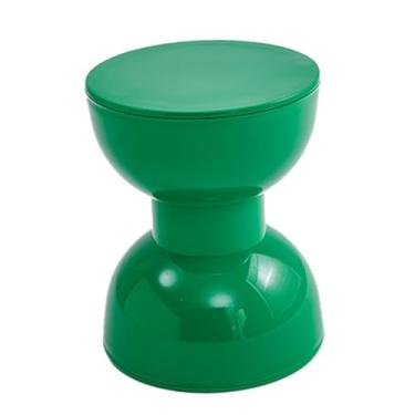 Imagem de WeiLaiKeQi Mesa lateral pequena para móveis internos, trocador de sapatos, mesa de centro minimalista e suave para sofá, cadeira e porta, Verde Brilhante