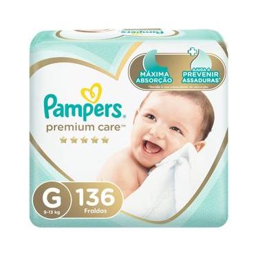 Imagem de Fralda Pampers Premium Care Topíssima G com 136un