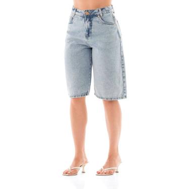 Imagem de Bermuda Jeans Feminino Arauto Super Jorts