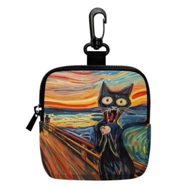 Imagem de Porta-chaves mini porta-moedas, bolsa multifuncional para chaves, porta-cartões, organizador de cabos de dados, bolsa com zíper 2, Multicolorido 00630