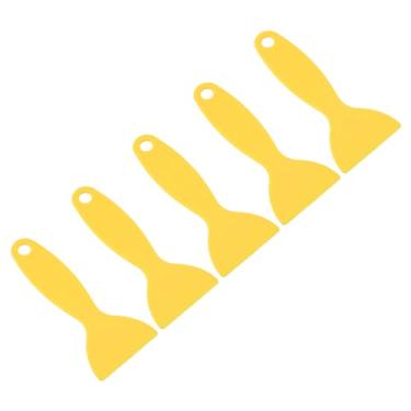 Imagem de 5 espátulas de impressora 3D, ferramenta raspadora de plástico flexível, raspador de remoção de resina de impressão 3D com cabeça arredondada para impressoras Wanhao D8 para Nova para impressoras DLP