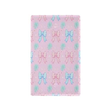 Imagem de Wassud Lindos arcos de cor pastel, interruptor de luz, placa decorativa para tomada de parede, placa de parede para tomadas elétricas, em branco, 11 x 7 cm