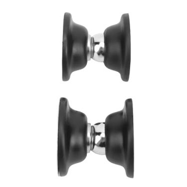 Imagem de Tbest Rv Rolha de Porta Magnética Resistente Poderoso ímã Seguro Titular para Rvs Campistas Reboques de Viagem Durável Abs Metal 2 Conjunto 18 Peças (Preta)