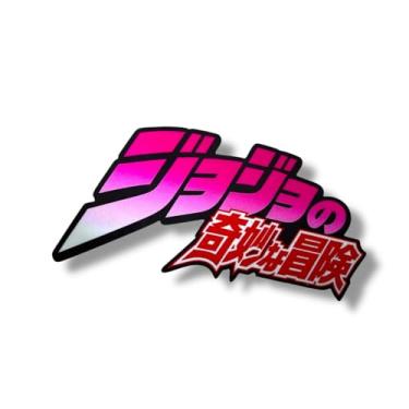 Imagem de Adesivo de vinil para carro JoJo's Bizarre Adventure Bruno Bucciarati Anime | Adesivo JoJo à prova d'água removível acessório de carro para laptop | Adesivo de transferência de vinil para decoração de
