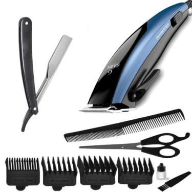 Imagem de Maquina De Cortar Cabelos Gama Italy Profissional Motor Magnetic Inox 