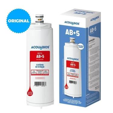 Imagem de Refil Purificador Acquabios Compatível Com Filtros Ibbl Ab+5