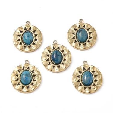 Imagem de Ipotkitt Pingentes sortidos para fabricação de joias de pedras preciosas, bolota, animais marinhos, cruz, oval, flor, gota, bala, signo do zodíaco, pingentes para colar faça você mesmo e pulseira