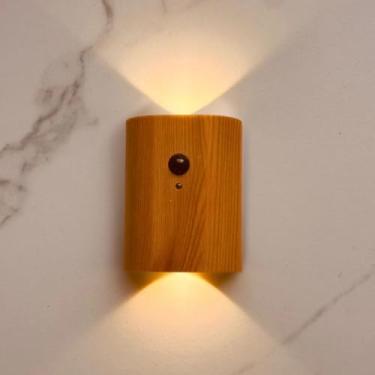 Imagem de Arandela Luminaria de Parede Com Sensor Inteligente Para Escadas Corredor Sem fio (Frejó (1 Unidade))