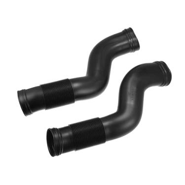 Imagem de ACROPIX 1 par de tubos de admissão de ar de carro para Mercedes-Benz GL450 GL550 2008-2012 No.A1645051461/A1645051361 peças de plástico preto carro