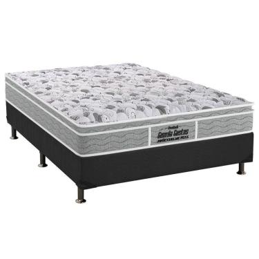 Imagem de Cama Box Casal: Colchão Ortopédico Probel D45/Ep Guarda Costas Próextreme Plus + Base Gray(138X188)