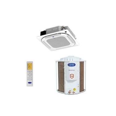 Imagem de Ar Condicionado Split Cassete Inverter Carrier Xpower Connect K7 4-Vias 60000 BTUs Frio 38CCVE60515MC - 220V
