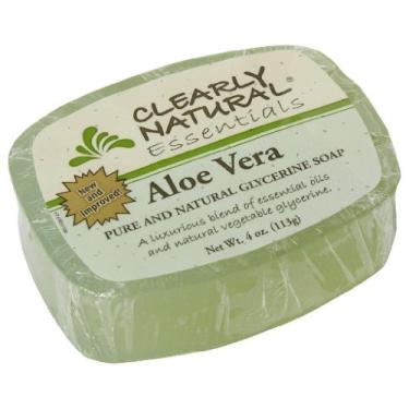 Imagem de Clearly Natural Sabonete em barra de glicerina Aloe Vera - 113 g