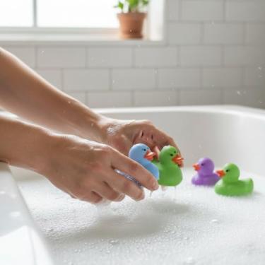 Imagem de Bichinhos de Banho Termossensíveis Patos Infantil – Mudança de Cor por Temperatura