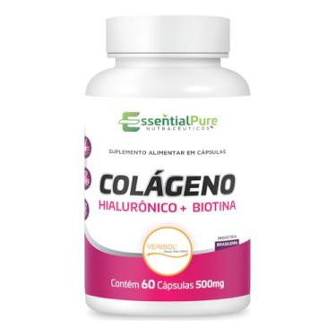 Imagem de Colágeno Verisol + Hialurônico + Biotina 60 Cápsulas 500mg Natural Original