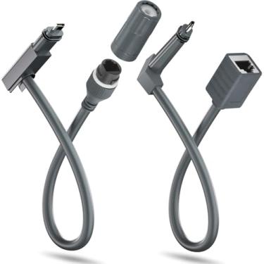 Imagem de Tangxi Adaptador SPX para RJ45, Adaptador Ethernet à Prova D'água para Prato e Roteador GEN2 V2, Suporte 26AWG CAT6e Fio de Núcleo único