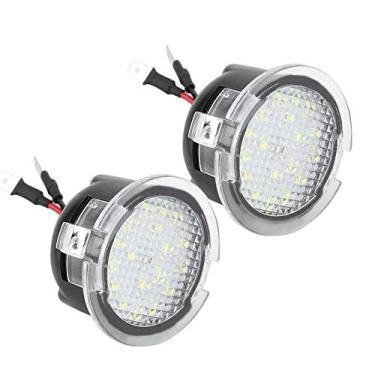 Imagem de Mingzhe Par de Luz de Poça de Espelho, Visão Traseira Direita e Esquerda do Carro Com 18 LED 1.8w único para, Edge, S-, Taubus
