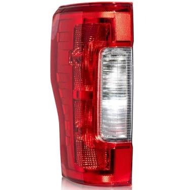 Imagem de Tektend Conjunto de luz traseira compatível com Ford F-250 F-350 Super Duty 17-19, lado do motorista