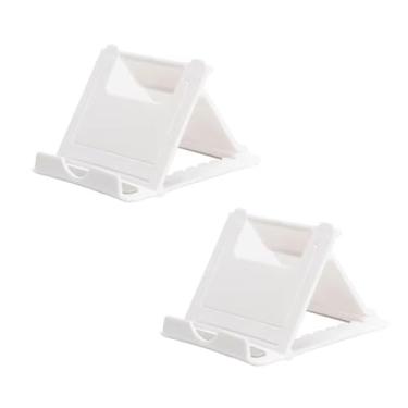 Imagem de Suporte de celular portátil para mesa, suporte dobrável de bolso, suporte universal ajustável para celular compatível com dispositivos iPhone, iPad, Kindle e Android