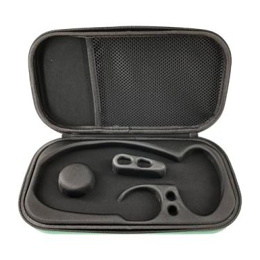 Imagem de Capa para Estetoscópio EVA Bolsa de Armazenamento Portátil Transporte Viagens Rígida Anti-Impacto com Alça Silicone Fecho Zipper Bolso Malha Interno Acessórios