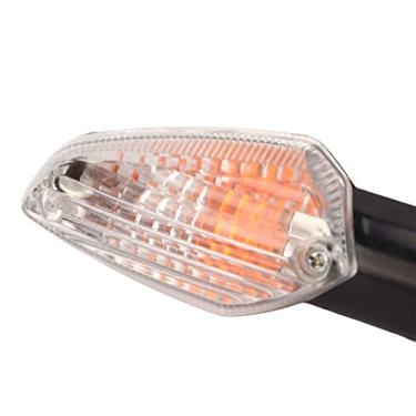 Imagem de 2 peças de substituição de luz de direção de motocicleta, pisca-pisca indicadora de LED premium com material ABS, desempenho estável, para CBR250 250R CB300F CBF 125 150 2013‑2017
