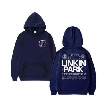 Imagem de Moletom Masculino Estilo Harajuku Linkin Park World Tour Outono Invern