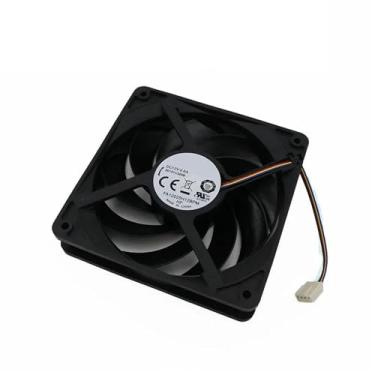 Imagem de 1 ventoinha de refrigeração de alta velocidade 120 mm 12 cm 12025 PC caixa de computador, FA12025H12BPM FA12025E12BPM 120X120X25mm 0,6A 1,5A Pwm 3000RPM 5000RPM