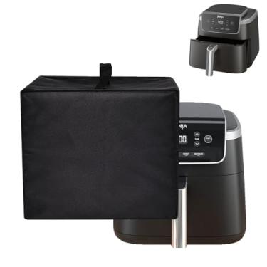 Imagem de Capa de fritadeira Air Fryer Pro Ninja Air Fryer Pro, capa protetora resistente à prova de poeira à prova d'água compatível com Ninja Air Fryer Pro 4 em 1 capacidade de 5 QT Air Fry AF141/AF142, tampa