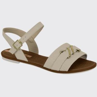 Imagem de Sandália Flat Feminina Rasteira Slide Moleca 5297.473.29140-Feminino