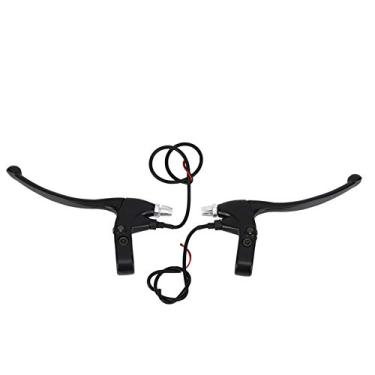 Imagem de KIMISS Adequado para Alavanca de Freio de Bicicleta Elétrica - Alça de Freio Espessa de Alumínio para Bicicleta Elétrica e Scooter, Design Ergonômico para Controle Confortável