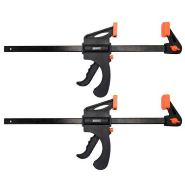 Imagem de ARSENAL - Kit 2 Grampo Sargento F 12" Pol Reforçado Marceneiro