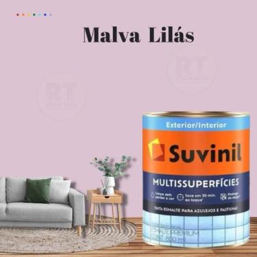 Imagem de Tinta Epóxi Suvinil Multissuperfícies Antimofo Base Água Cor Roxo Lavá