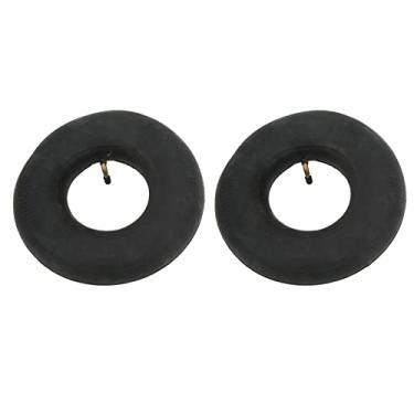 Imagem de Generic Tubo Interno do Pneu Com Válvula Curva TTR87 Com Absorção de Choque para Jantes de 4 Polegadas, "Tubo Interno 4.10 3.50-" para Cortadores de Grama e Tratores, Material de Borracha