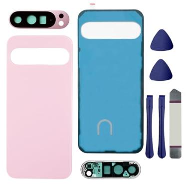 Imagem de Vidro traseiro de substituição para Pixel 9 Pro XL com lente de câmera traseira para Google Pixel 9 Pro XL 5G Capa traseira de vidro com fitas pré-instaladas + ferramentas (não adequado para Pixel 9/9