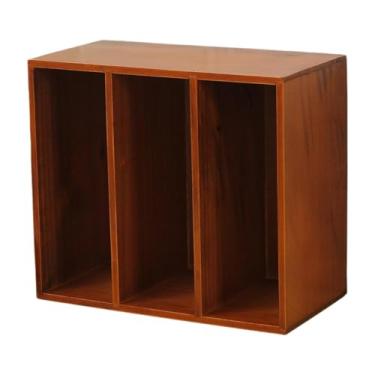 Imagem de Fenteer Suporte para livros, expositor vertical, porta-revistas, organizador de mesa para estudantes, S