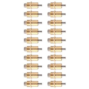 Imagem de Generic Bebedor de Coelho Mamilo 20 Peças, Tipo Longo Waterer para água Potável Limpa Ferramenta Gaiola Acessórios para Coelho Amarelo 29 * 9.5mm Quantidade 20